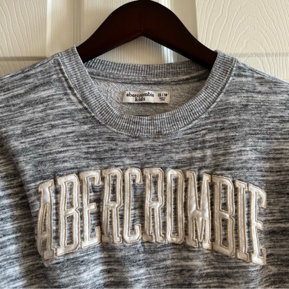 [BUNDLE OF 4] Abercrombie Kids Crewneck, Long-Sleeve Shirt & T-Shirts - Sz 13/14 - Picture 3 of 14